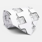 エリザベス朝劇場のスケッチII ネクタイ (ロール)