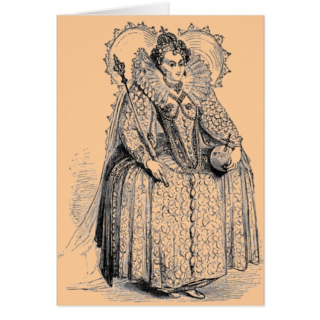 エリザベス朝服 (正面)