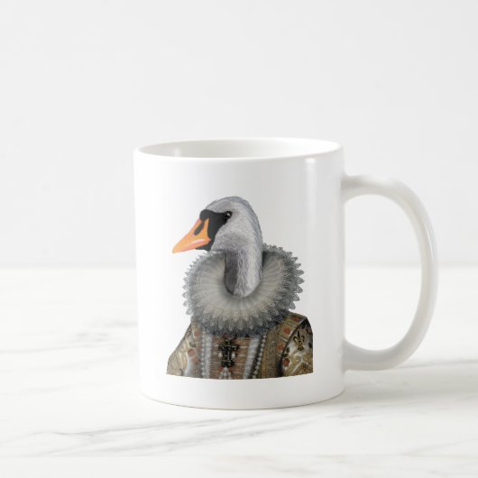 エリザベス朝白鳥 コーヒーマグカップ (右)