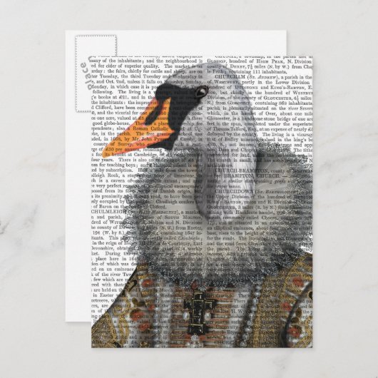 エリザベス朝白鳥 ポストカード (正面/裏面)