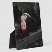 エリザベス浴衣斑 フォトプラーク (側面)