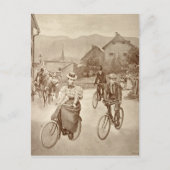 エリザベス皇后の子ども：ジゼラとルドルフ王子 ポストカード (正面)