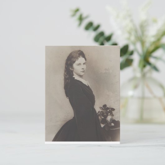 エリザベス皇后オーストリア – 若い女性としての姉妹 ポストカード (スタンド正面)