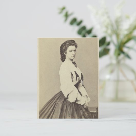 エリザベス皇后 – シシ – オーストリアのシシ1864 ポストカード (スタンド正面)