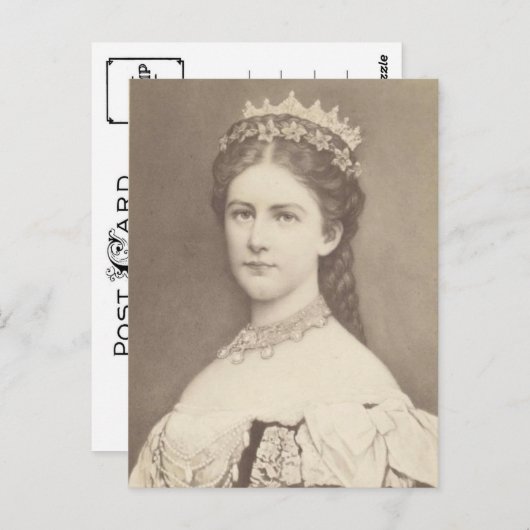 エリザベス皇后 – シシ – オーストリアのシシ1867 ポストカード (正面/裏面)