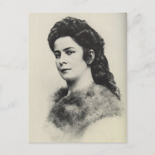 エリザベス皇后 – シシ – オーストリアのシシ#028H ポストカード (正面)