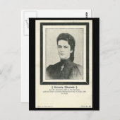 エリザベス皇后 – シシ – 暗殺#034H ポストカード (正面/裏面)