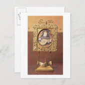 エリザベス遊女王のリュート（ミニチュアインクル） ポストカード (正面/裏面)