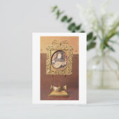 エリザベス遊女王のリュート（ミニチュアインクル） ポストカード (スタンド正面)