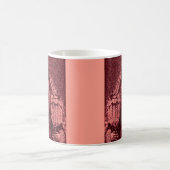 エリザベス1世のピンク色 コーヒーマグカップ (中央)