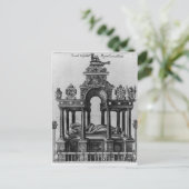 エリザベス1世の墓， 1620 ポストカード (スタンド正面)