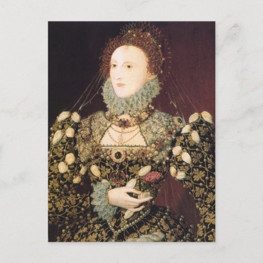 エリザベス1世、「フェニックス」 ポストカード (正面)