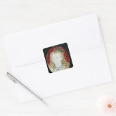 エリザベス1女王のミニチュア スクエアシール (封筒)