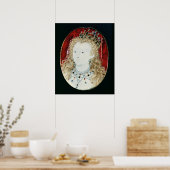 エリザベス1女王のミニチュア ポスター (キッチン)