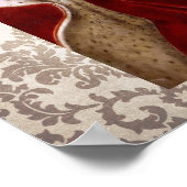 エリザベス1赤いローブ ポスター (角)