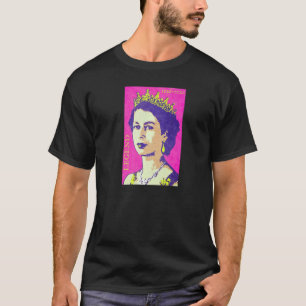 エリザベス2世 イギリス 君主 伝説 連合王国 Tシャツ