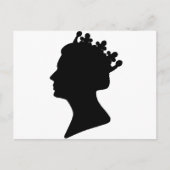 エリザベス2世 ポストカード (正面)