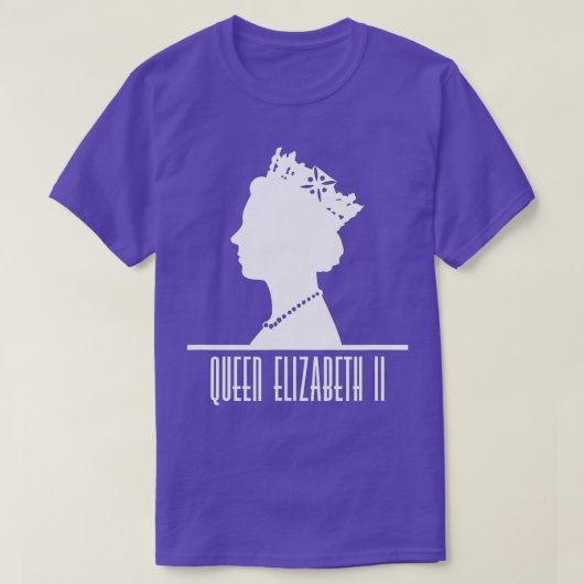 エリザベス2世 Tシャツ (デザイン正面)