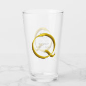 エリザベス2女王記念記念式典 タンブラーグラス (裏面)