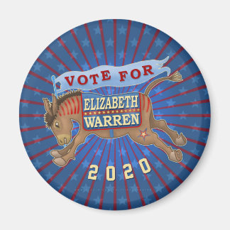 エリザベス・ウォーレン2020年民主党議員ロバ大統領 マグネット