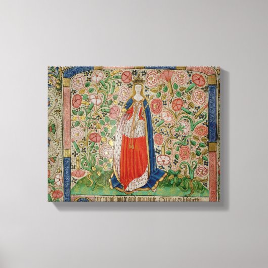 エリザベス・ウッドビル王妃 キャンバスプリント (正面)