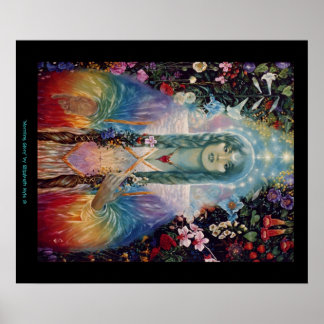 エリザベス・カイルによる「朝顔」 ポスター