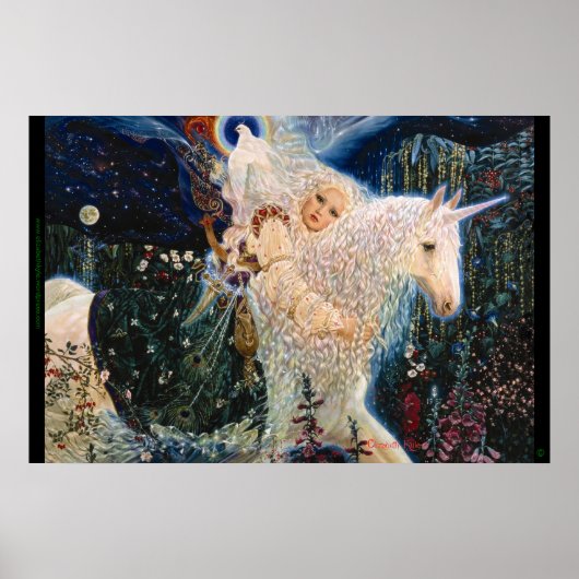 エリザベス・カイルによる「白風」 ポスター (正面)