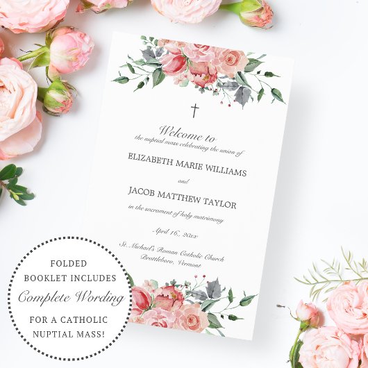 エリザベス・カソリッ結婚ク・マスのセレモニー・プログラム