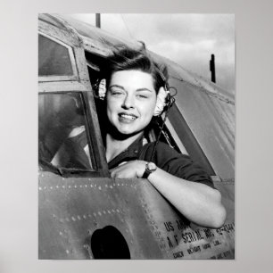 エリザベス・ガードナー・ウィメンズ空軍サービスパイロット ポスター