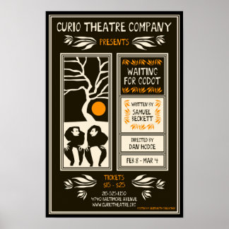 エリザベス・ギャラガーのポスター「GODOT～を待つ」 ポスター