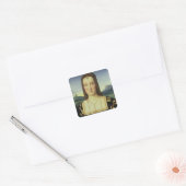 エリザベス・ゴンザーガポートレート, c.1504 (油のペイン) スクエアシール (封筒)