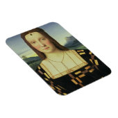 エリザベス・ゴンザーガポートレート, c.1504 (油のペイン) マグネット (右側)