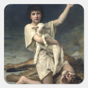 エリザベス・ジェーン・ガードナー・デヴィッド・ザ・シェパード スクエアシール