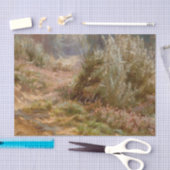 エリザベス・ストロングによる川のそばの野草 薄葉紙 (クラフト)