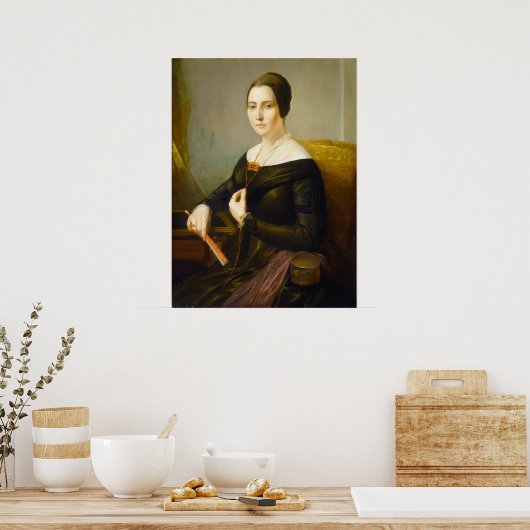 エリザベス・スミス – John W. Paradiseファインアートポスター ポスター (キッチン)