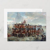 エリザベス・トンプソンQuatreの第28連隊 ポストカード (正面/裏面)