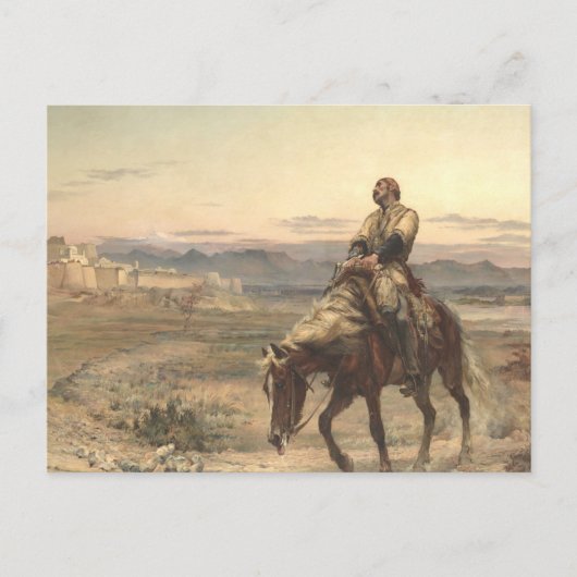 エリザベス・ト絵画ンプソンによる残党 ポストカード (正面)