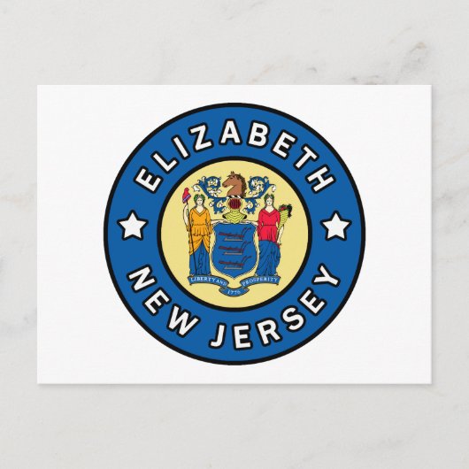エリザベス・ニュージャージー ポストカード (正面)