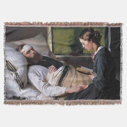 エリザベス・バウマンの負傷したデンマーク人兵士 スローブランケット (正面)