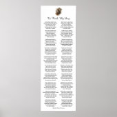 エリザベス・バレット・ブラウニングによる犬詩 ポスター (正面)