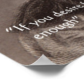 エリザベス・バレット・ブラウニング信仰引用文ポスター ポスター (角)