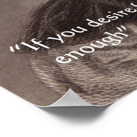 エリザベス・バレット・ブラウニング信仰引用文ポスター ポスター (角)