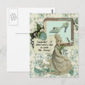 エリザベス・ベネットの自慢話 ポストカード (正面/裏面)