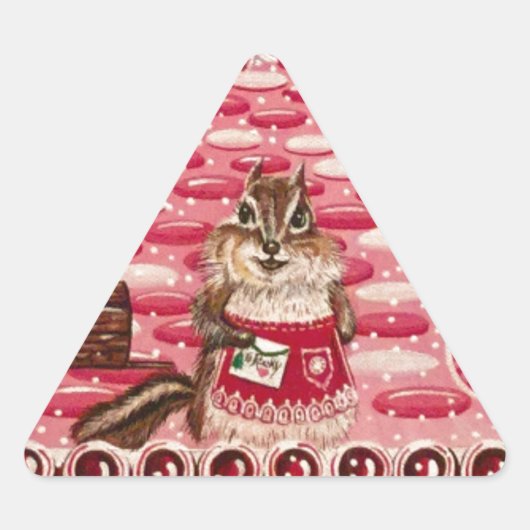 エリザベス・ペパーミント世界 三角形シール (正面)