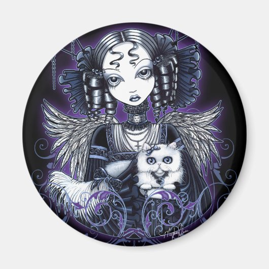 エリザベス・ペルシア猫エンジェル・マグネット マグネット (正面)