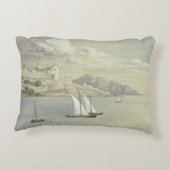 エリザベス・マレー – ジェノヴァの海からポルトフィノ アクセントクッション (裏面)