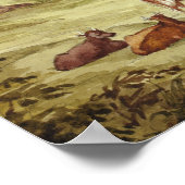 エリザベス・マレー – 鹿の公園、キルケニーの可能性 ポスター (角)