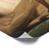 エリザベス・ル・ブラン娘とのセルフポートレート ポスター (角)