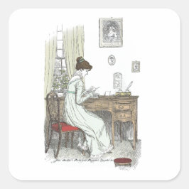 エリザベス・レターズ、ジェーン・オースティンプライドと偏見 スクエアシール