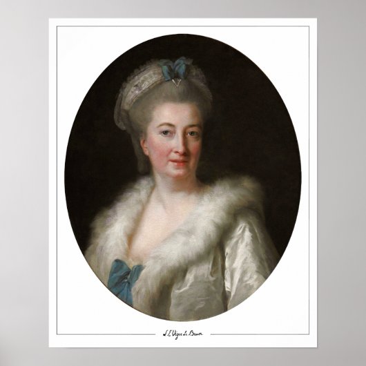 エリザベス・ヴィジェル・ブラン・ゼディング・アート・ポスター#55 ポスター (正面)